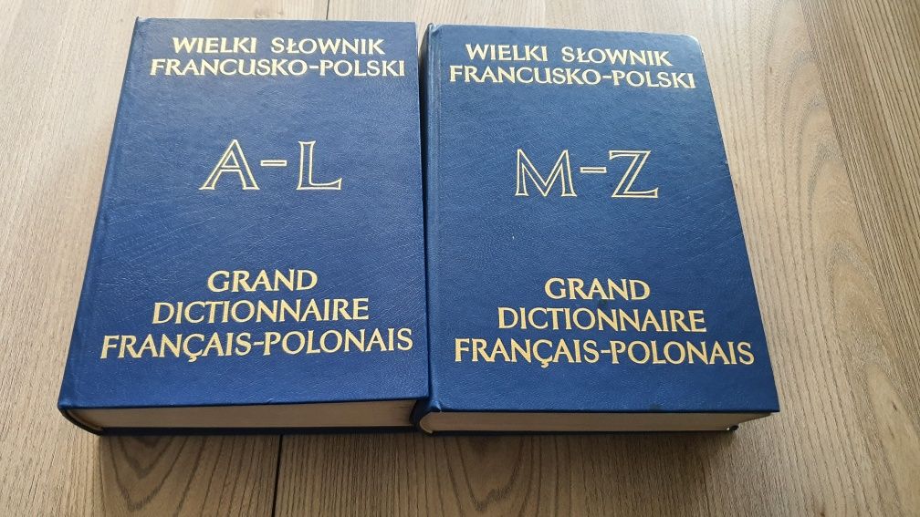 Wielki słownik francusko-polski 2 tomy