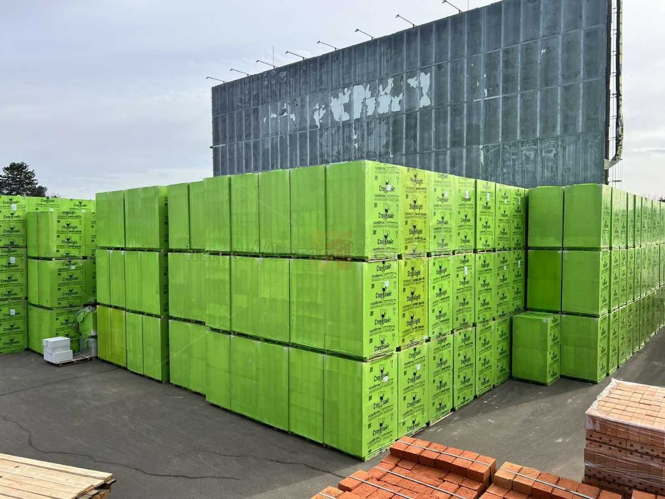 СТОУНЛАЙТ Газоблок від 2900 грн/м3, ПРЯМИЙ ПОСТАЧАЛЬНИК!!!