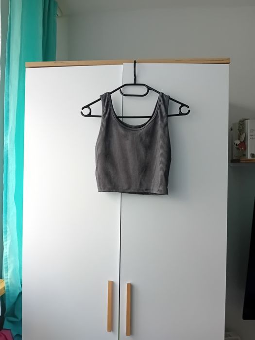 Szary Top, rozmiar S