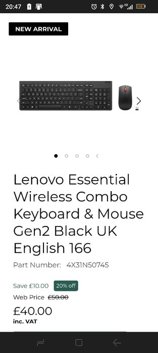 Vendo teclado e rato wireless NOVOS