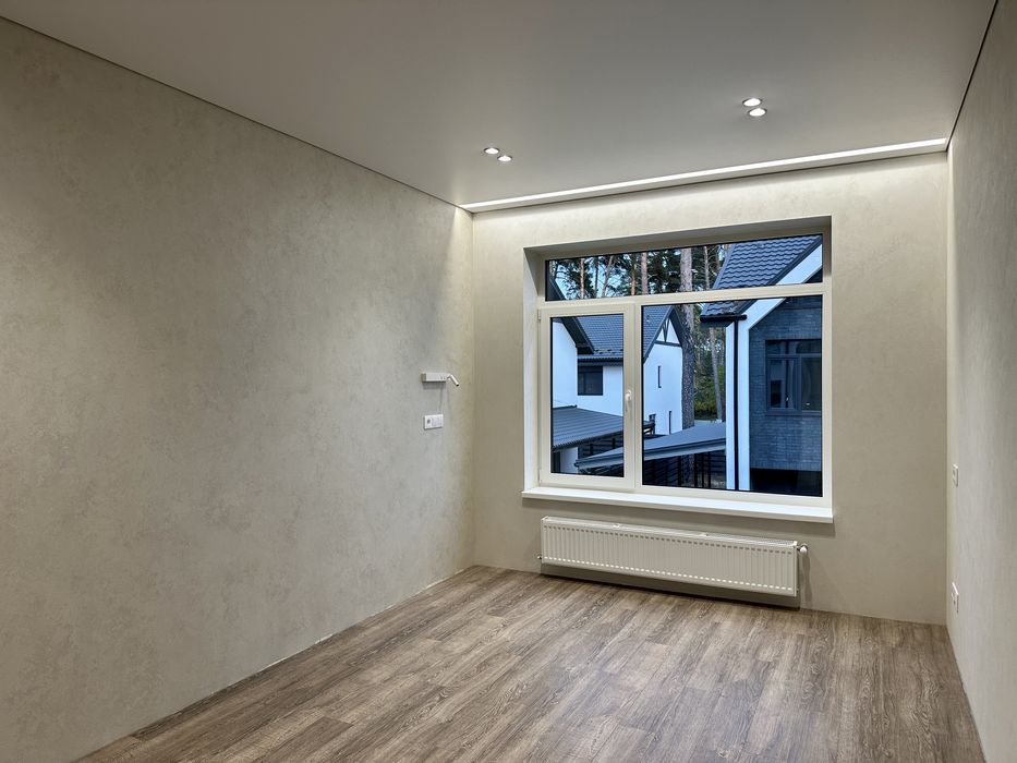 Дуплекс з новим ремонтом у лісовій Бучі. Ніхто не жив.