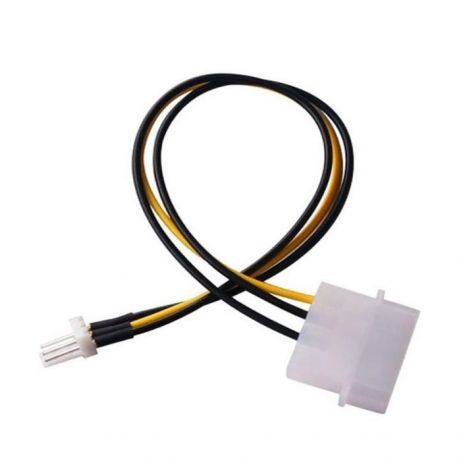 Переходник молекс 4 pin -> 3 pin fan кулер кабель питание cooler molex