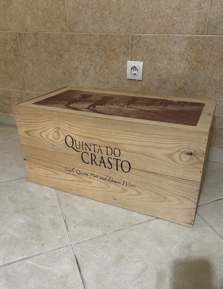 Caixa de madeira grande Quinta do Crasto