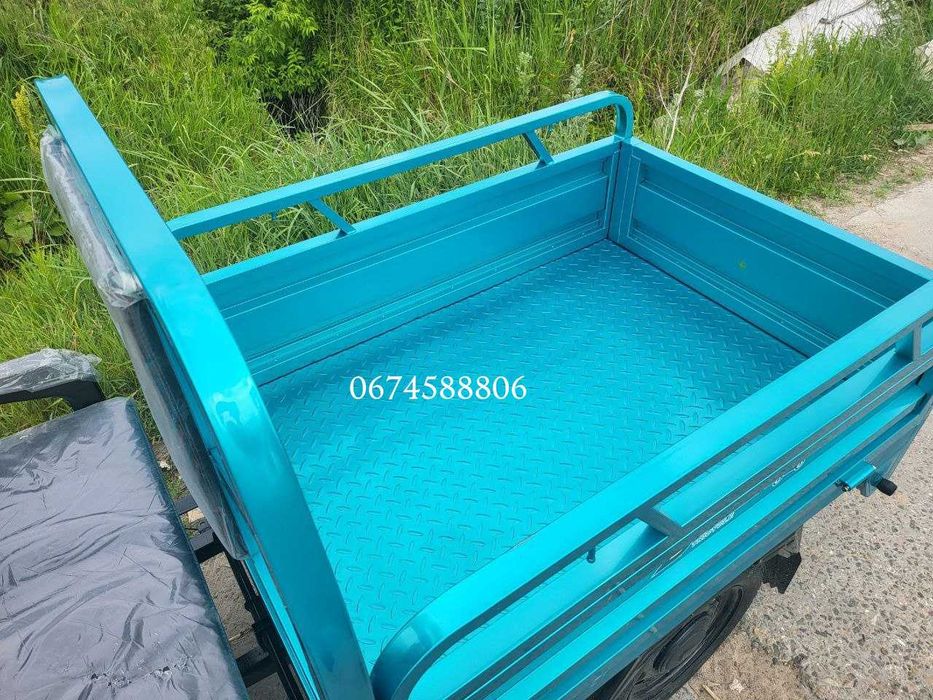 Електро трицикл вантажний Dozer Model-1, 800W Запас ходу 50км до 400кг