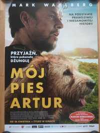 Plakat filmowy ,,Mój przyjaciel Artur"