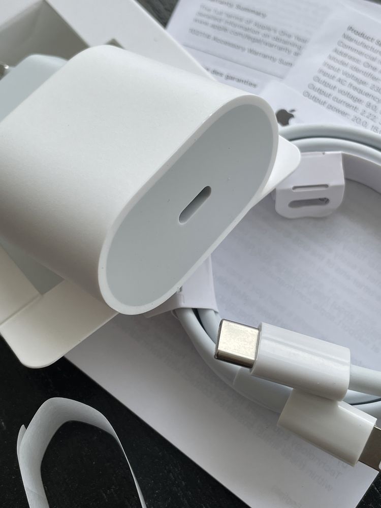 Apple iPhone szybka ładowarka 20w adapter kostka USB-C