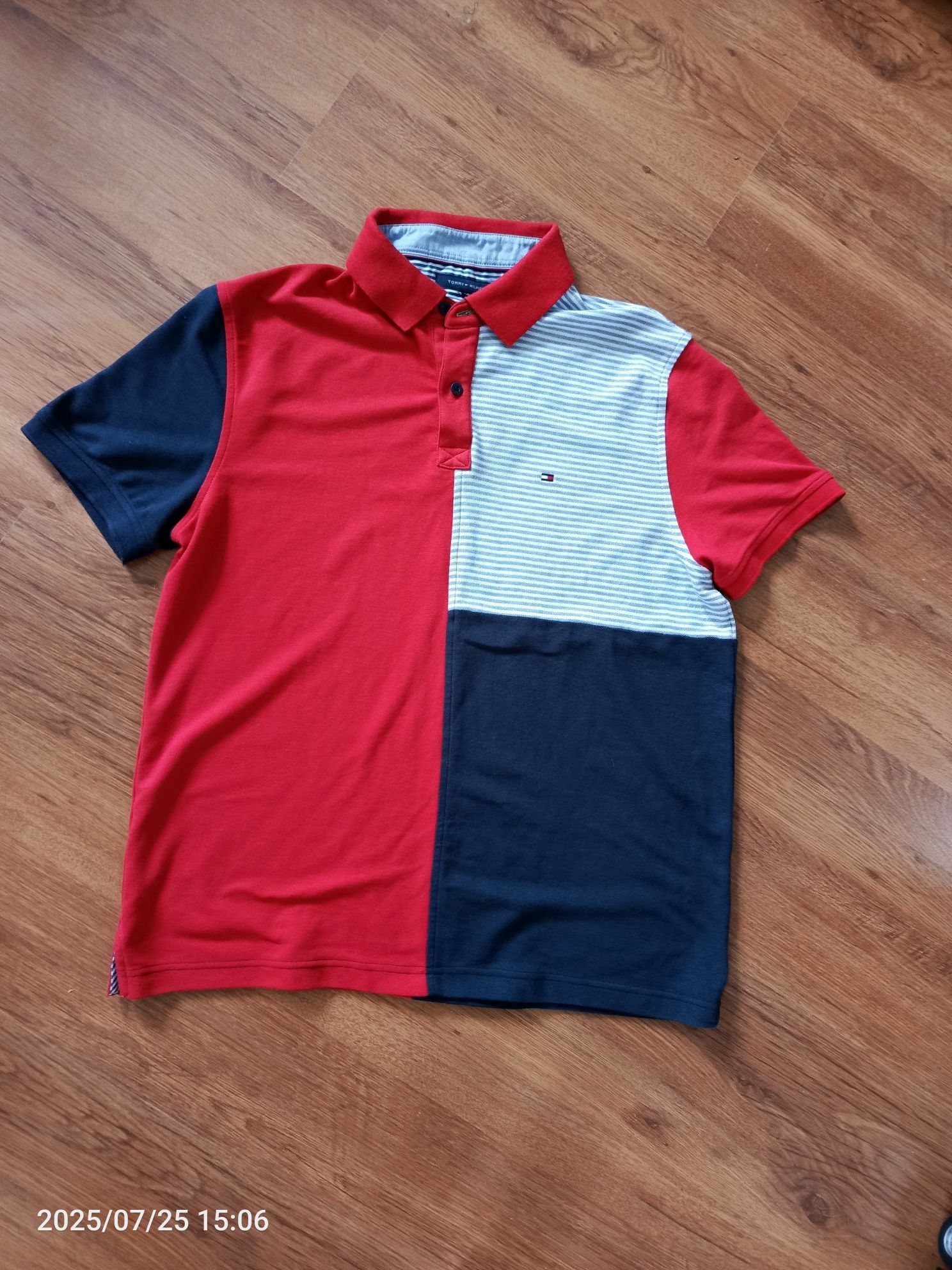 Koszulka męska polo z kołnierzem Tommy Hilfiger L