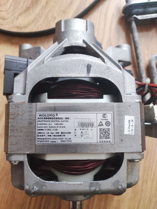 Pralka Candy smart części silnik grzałka pasek