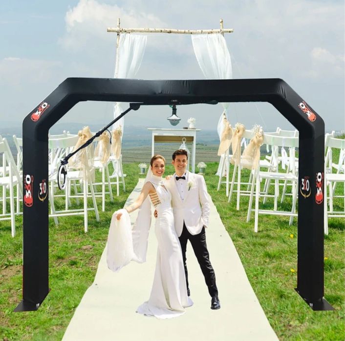 Videobooth 360 Overhead Light Weight p/ Grupos NOVO