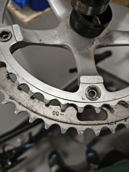 Szwajcarska korba na kwadrat edco competition szosowa retro blat 50