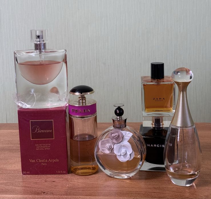 Prada candy,Lancome,jadore