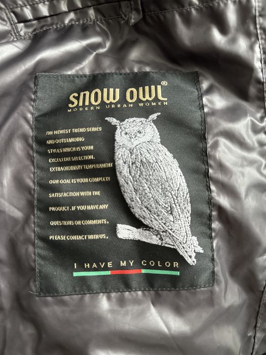 Zimowa włoska prosta kurtka damska