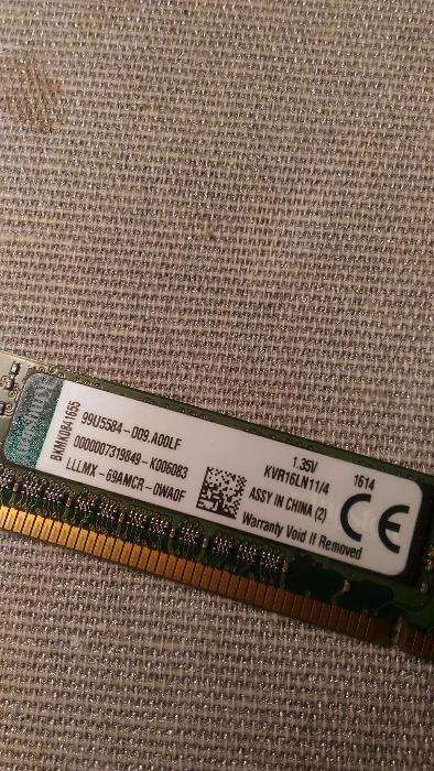 Ram ddr3 4gb 1600mhz kingston