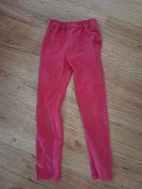 Spodnie różowe dla dziewczynki 134/140