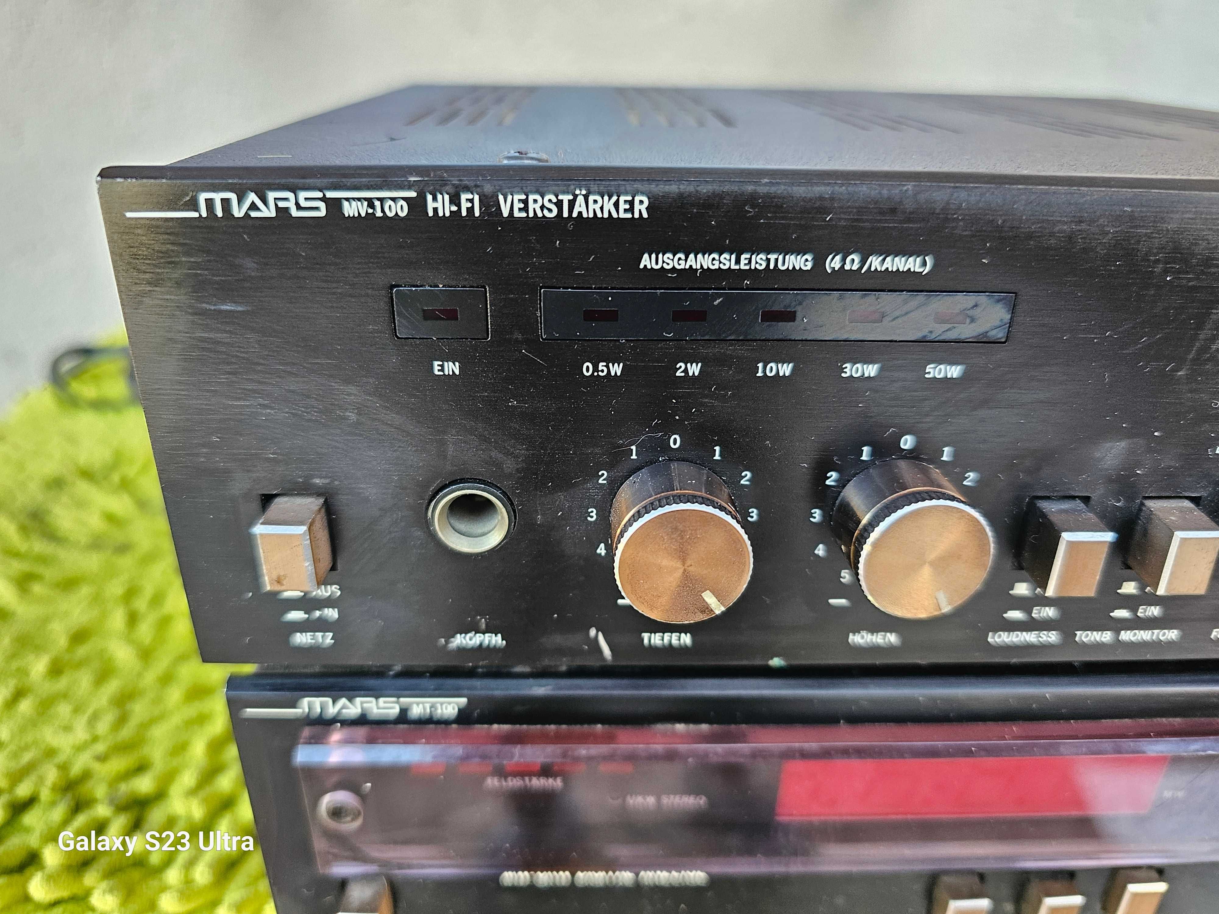 wzmacniacz tuner mars midi vintage