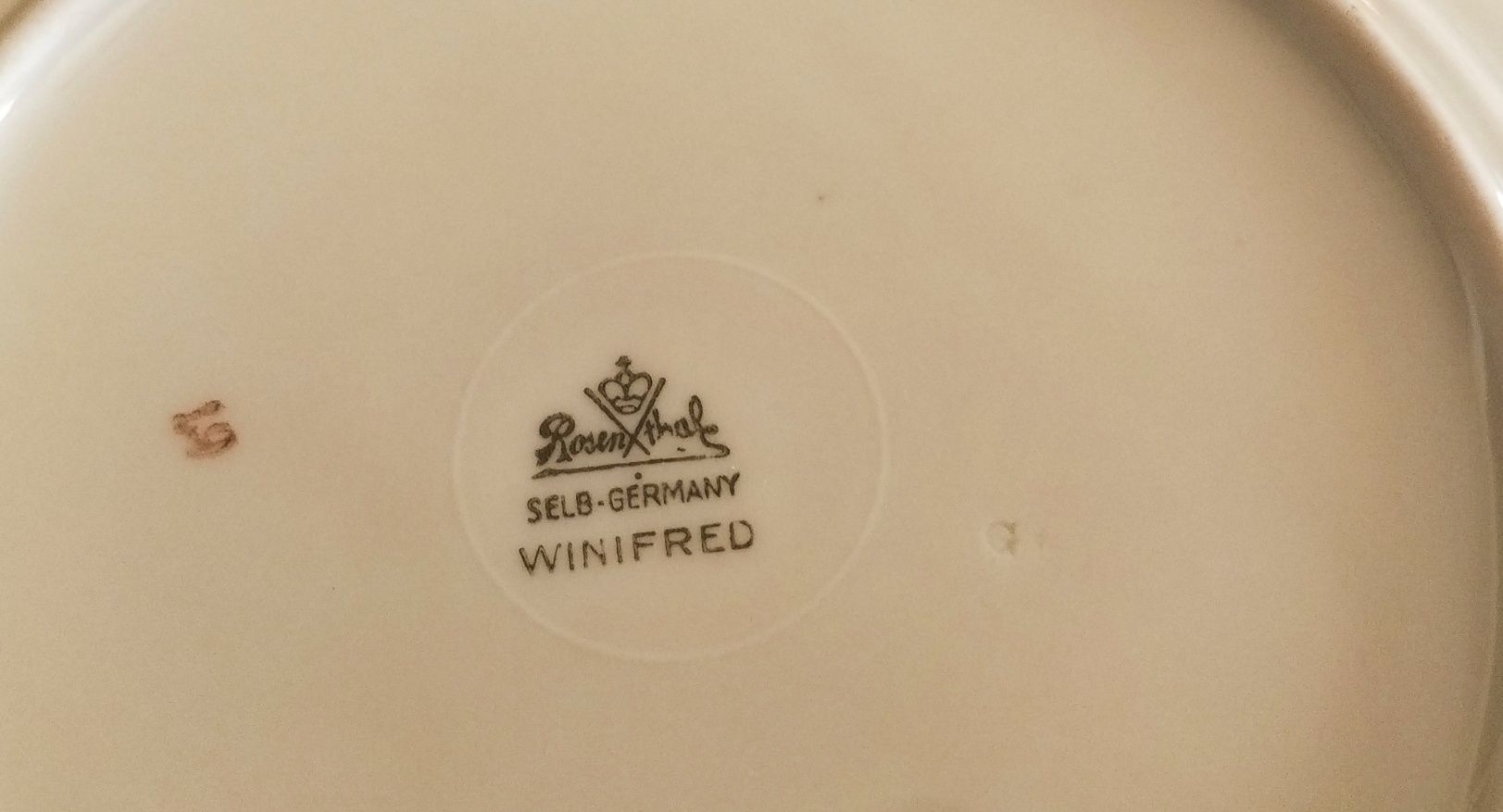 Talerzyk Rosenthal Winfired Fenix Rajski ptak porcelana