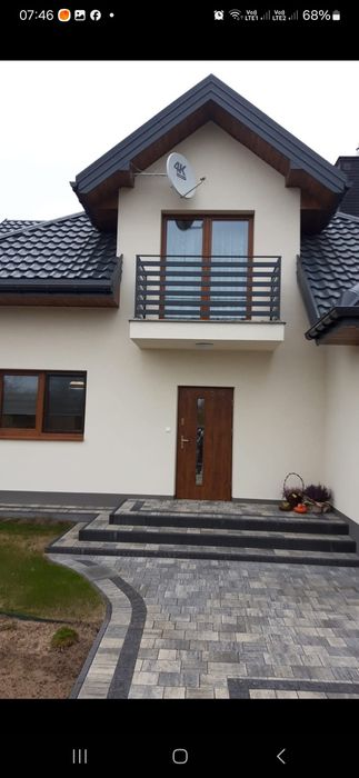 Balustrada barierka nowoczesnavpalisadowa