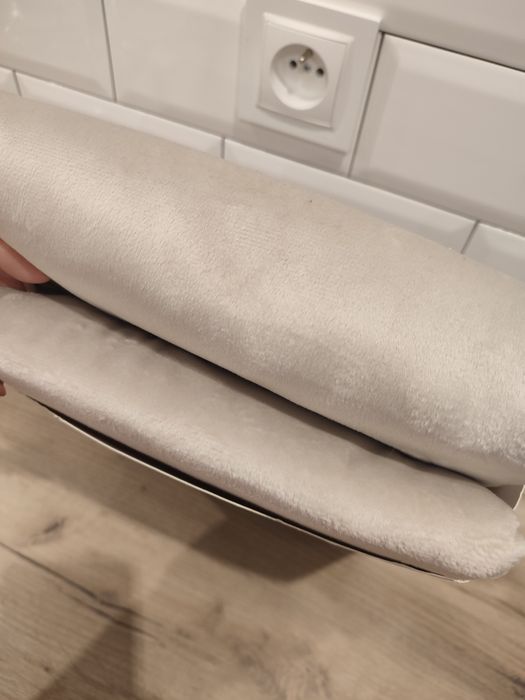 Beżowe szare zasłony firanki smukee 140x250 beżowe