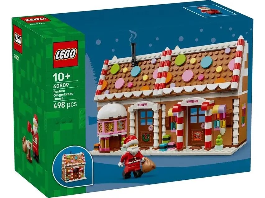 LEGO Seasonal 40809 Festive Gingerbread House Пряниковий будиночок