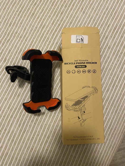 Suporte telemóvel para bicicleta