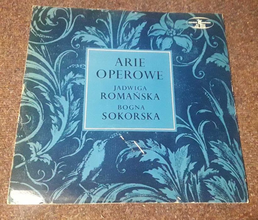 Arie operowe Jadwiga Romańska Bogna Sokorska LP winyl