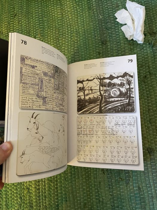 sketchbooks: the hidden art of designers illustrators e creatives