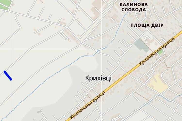 Продам земельну ділянку в межах Івано-Франківська в Крихівцях