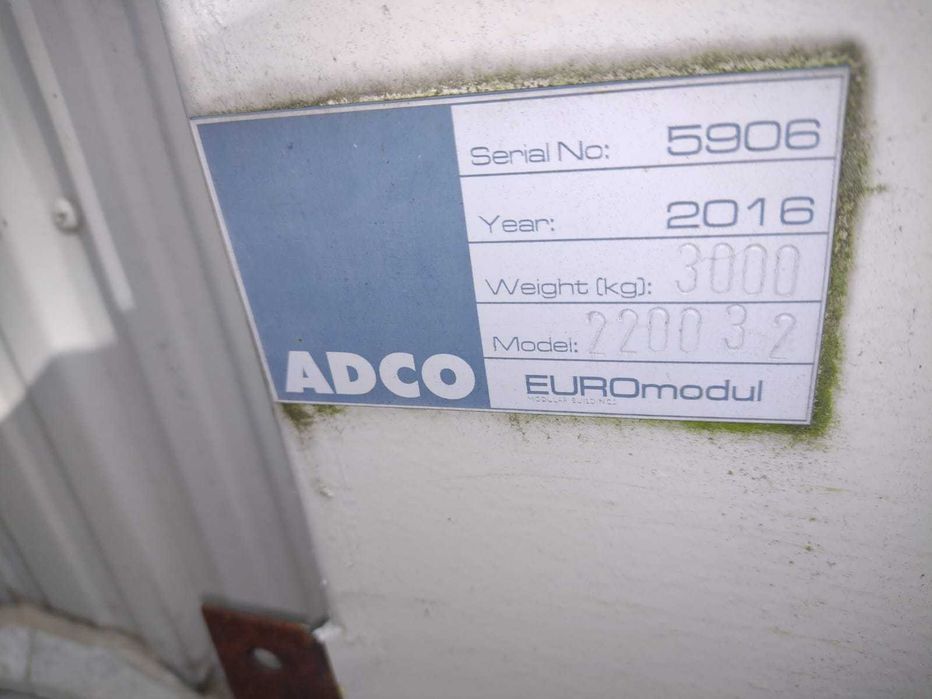 Kontener sanitarny 6x2.5m WC x3, pisuary, podgrzewacz wody, ogrzewanie