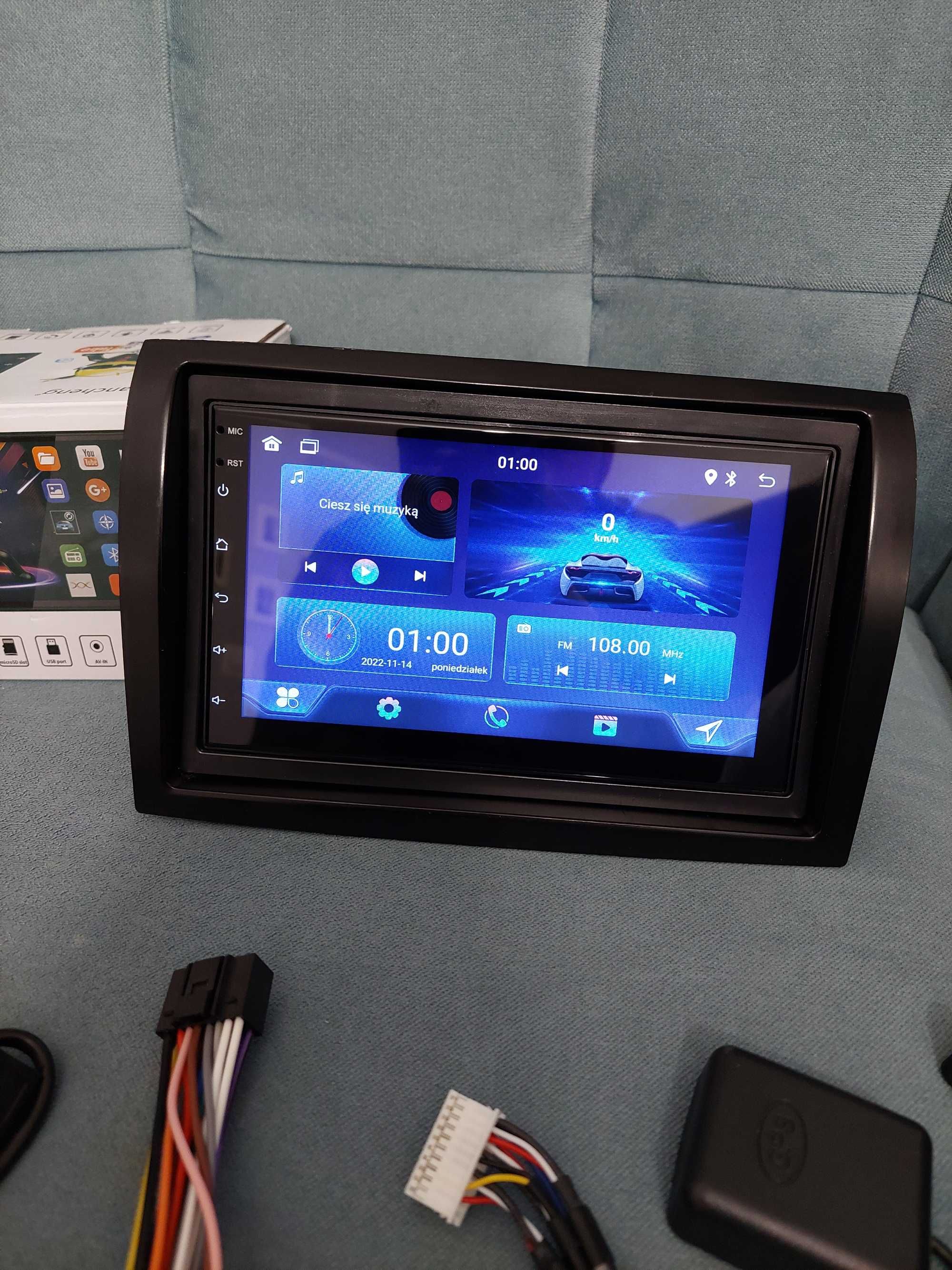 Radio Android 12  GPS WiFi CarPlay kamera Jumper Ducato Boxer