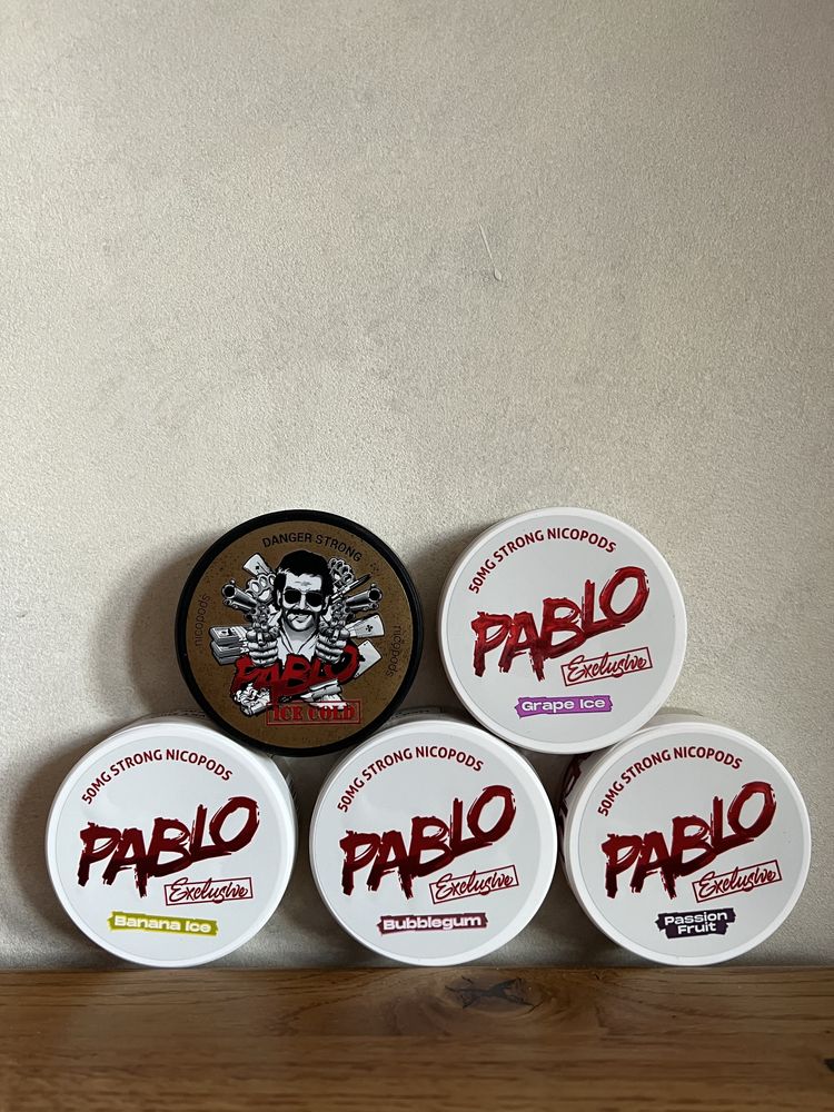 Pablo нікотинові паучі в Роздріб і Опт снюс