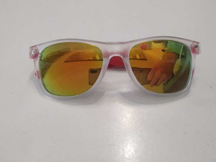 Nowe Okulary przeciwsłoneczne lustra UV400