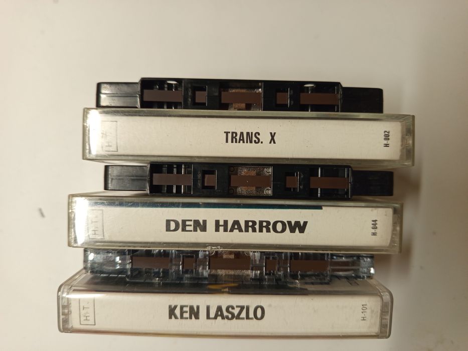 Ken Laszlo Trans.x Den Harrow 3 kastety audio