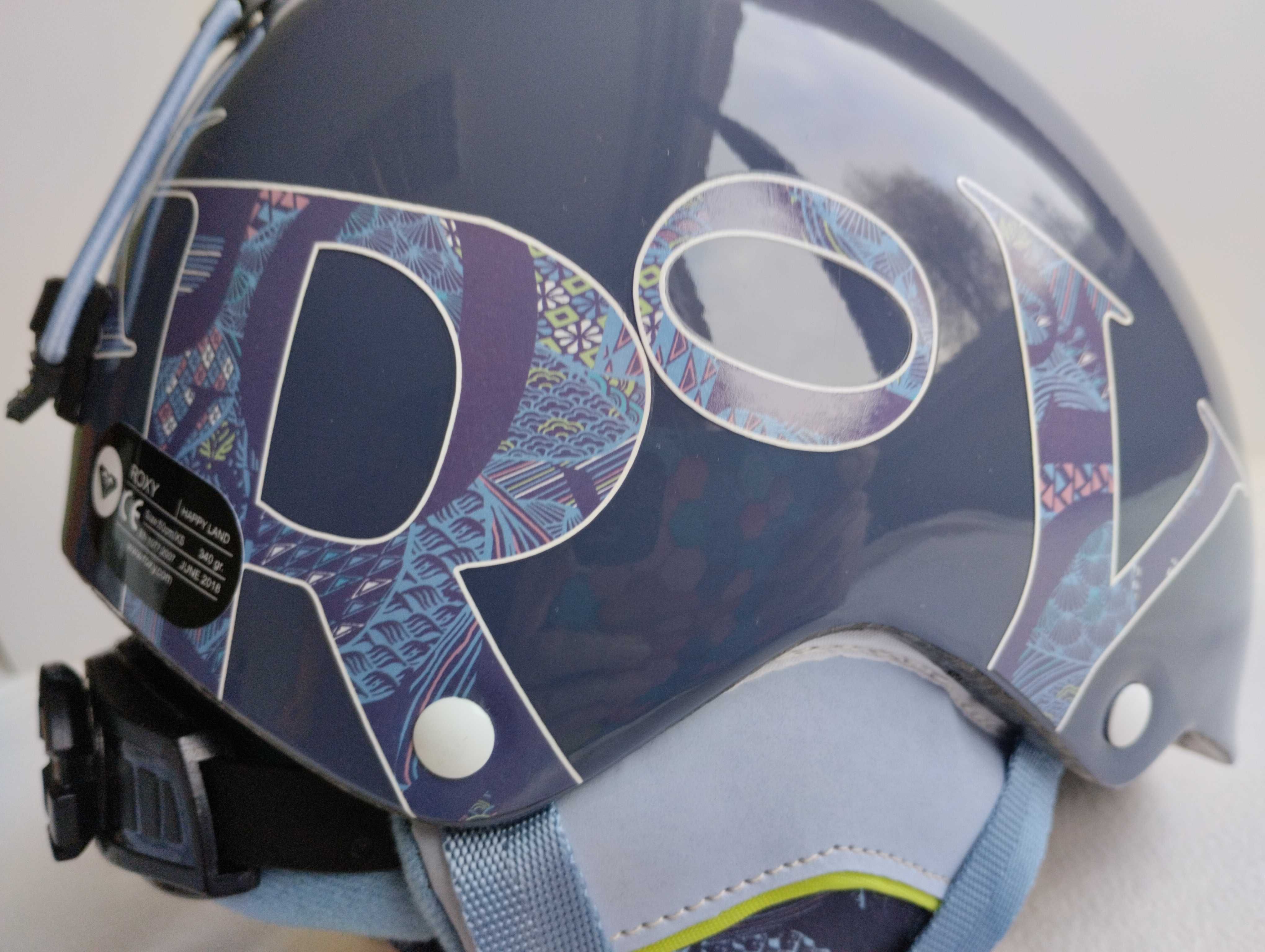 Kask narciarski dziecięcy Roxy Happyland r. XS 50 cm NOWY z metkami