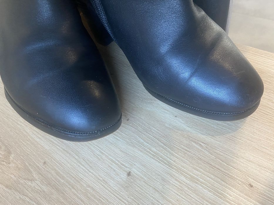 Чоботи шкіряні 40р (зима)