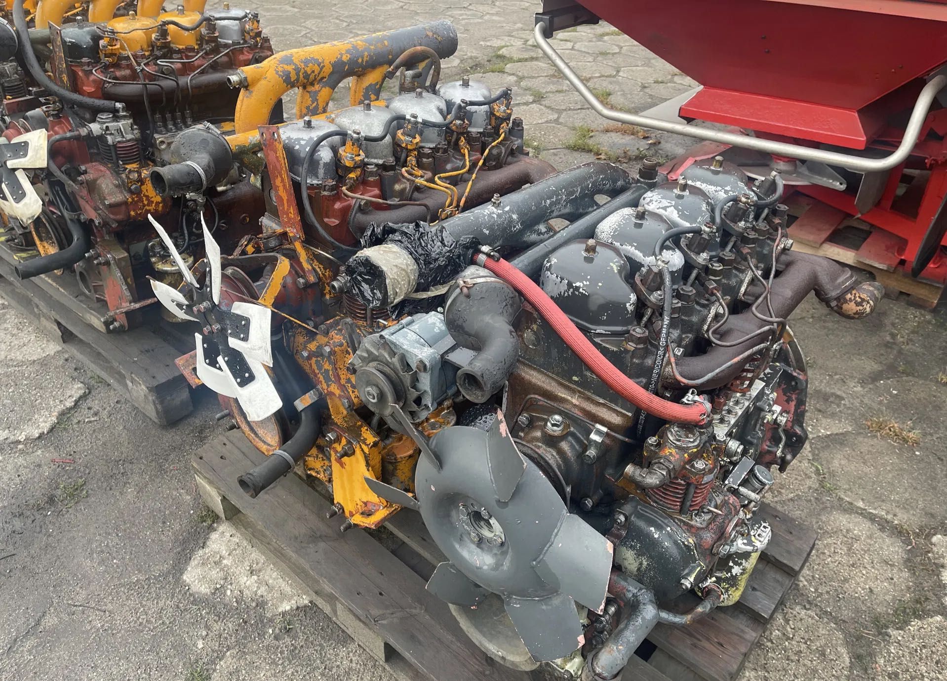 Silnik Ursus Zetor 4 cylindrowy z Agregatu 7211,7011,6045, C-360