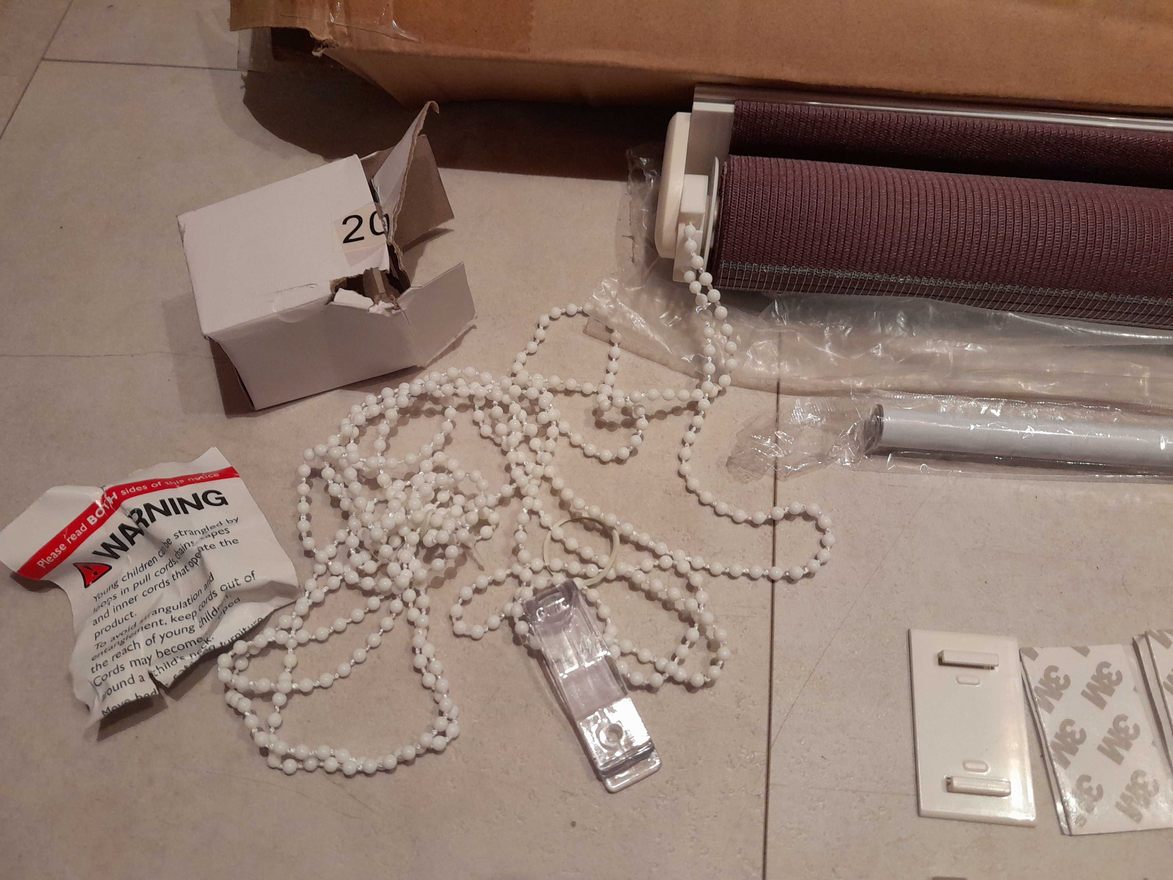 Roleta dzień noc 62x180 cm nowa outlet niekompletna