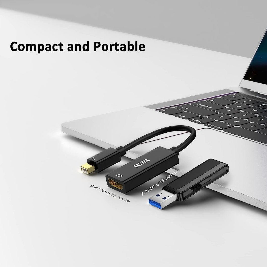 ICZI Adapter Mini DisplayPort HDMI