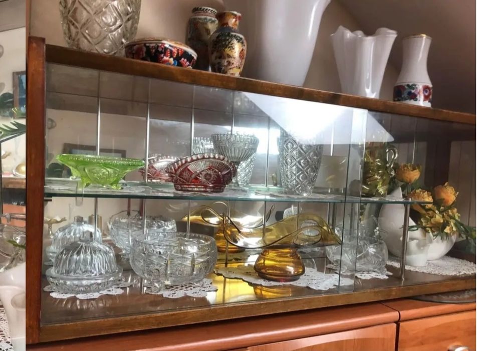 Nadstawka witryna PRL