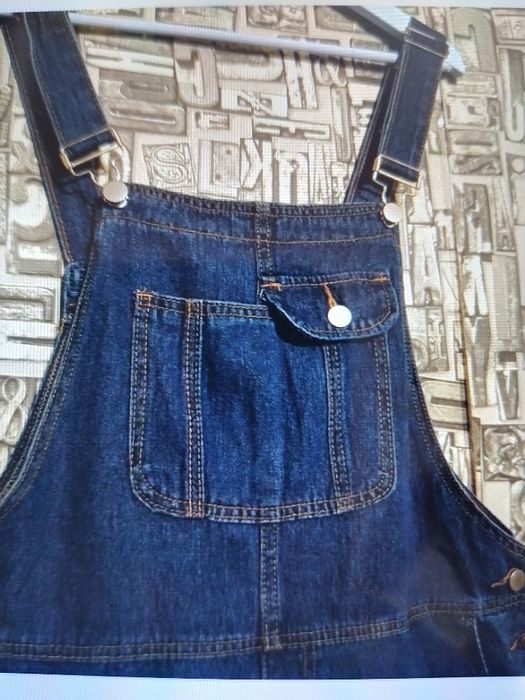 Продам джинсовий сарафан батал.