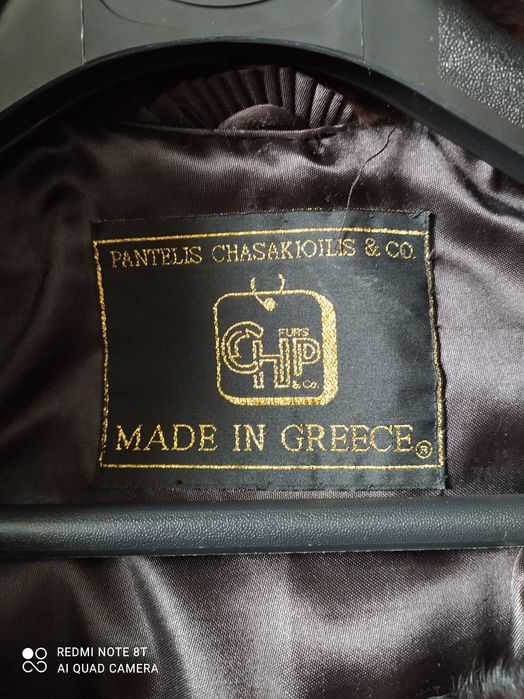 Futro z norek, naturalne