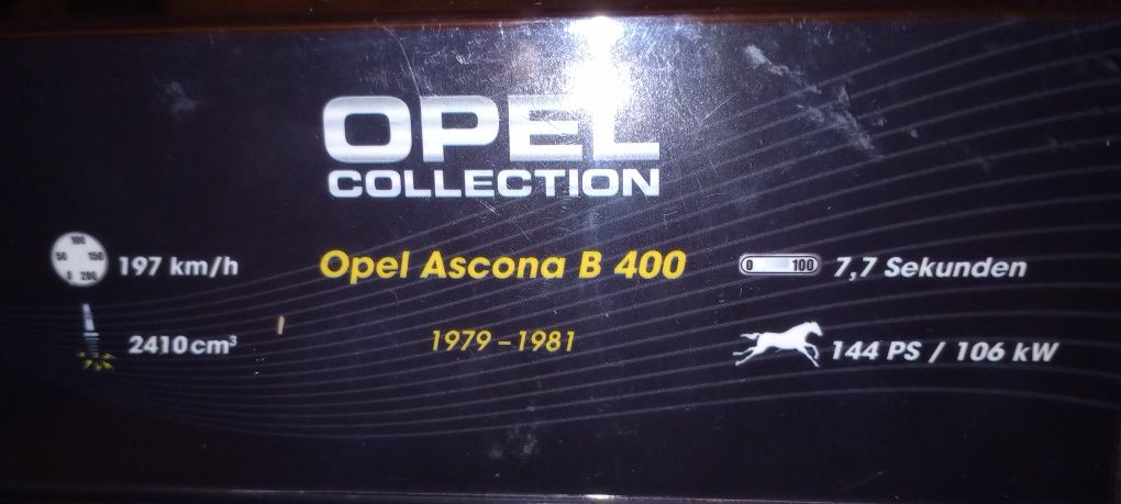 Model Opel Ascona B 400 skala 1:43