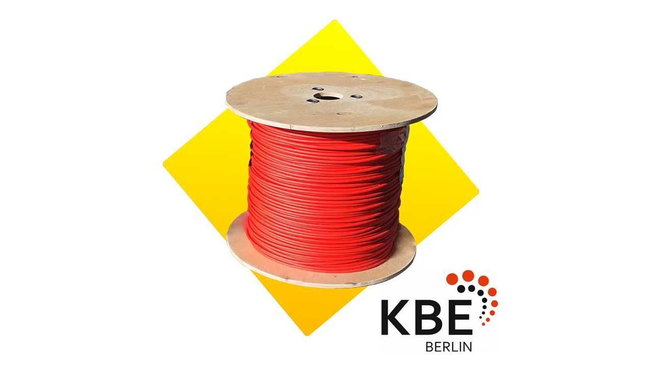 Сонячний кабель KBE 4/6мм (чорний, червоний)