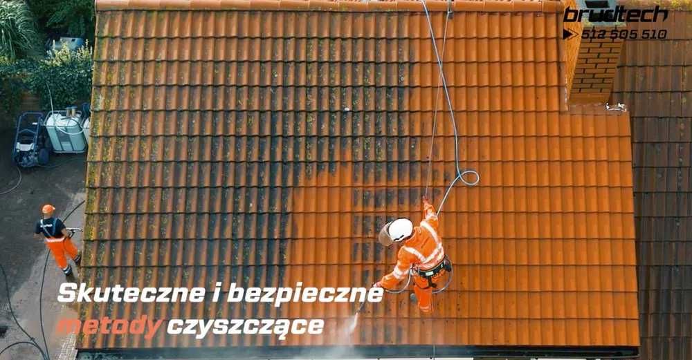 Mycie, czyszczenie, impregnacja: dachów, elewacji, kostki brukowej