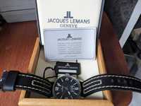 Часы JACQUES LEMANS.Коллекционная модель. Большая дата. 100 метров