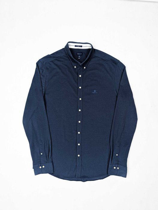 Gant niebieska koszula slim fit XXL