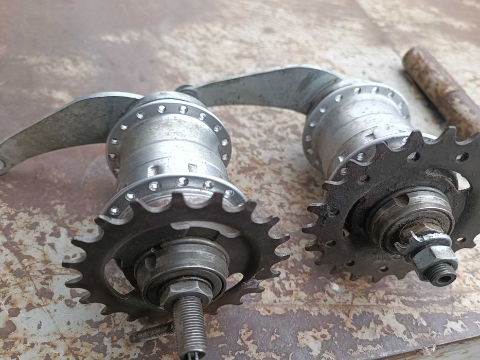 Втулка заднего колеса велосипеда под фривил, однорядная типа Украины