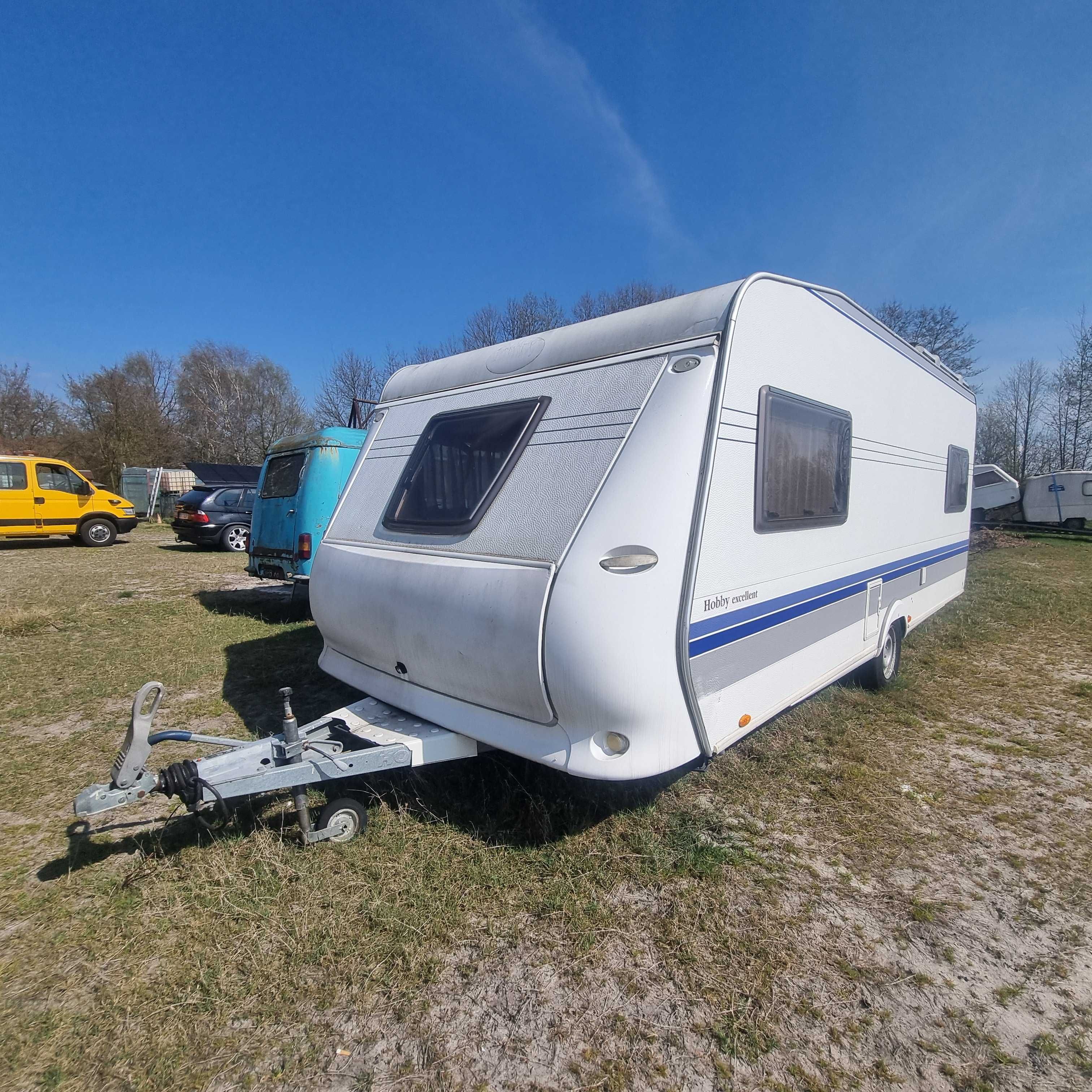 Przyczepa Kempingowa Hobby Excellent 4osobowa