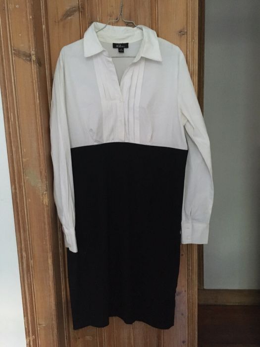 Vestido elegante AGB Dress efeito saia-e-camiseiro, XL, usado 1 vez