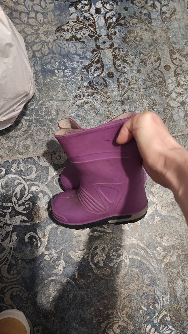 Kalosze dziecięce rozmiar 22