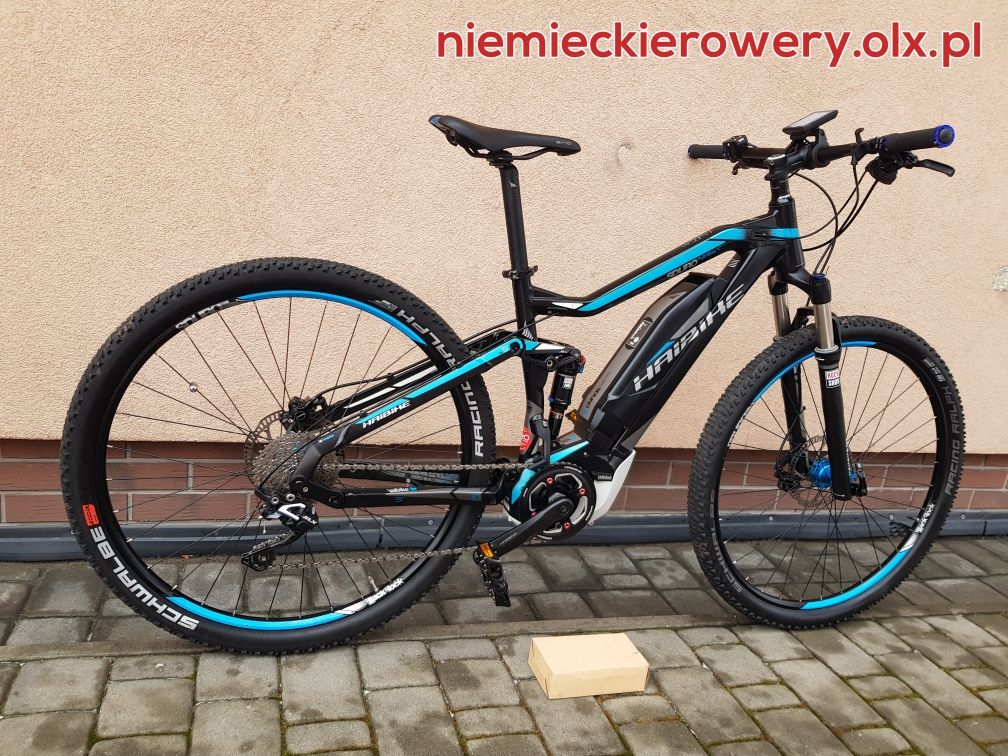 Rower elektryczny HAIBIKE FULLNINE koła 29 SHIMANO SLX ROCK SHOX okazj